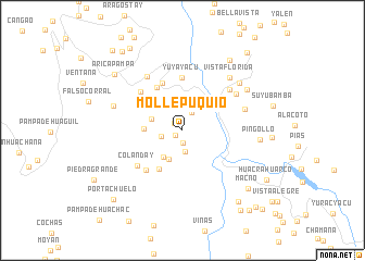 map of Mollepuquio
