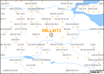 map of Mollwitz