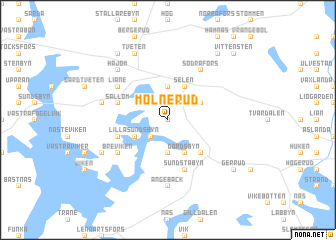 map of Mölnerud