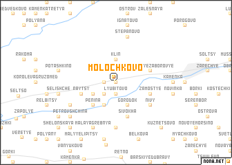 map of Molochkovo