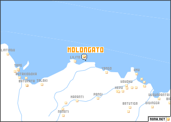map of Molongato