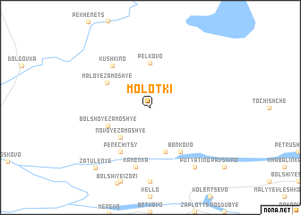 map of Molotki