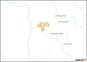 map of Moloto