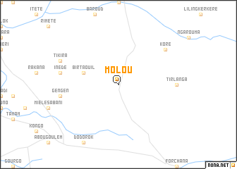 map of Molou