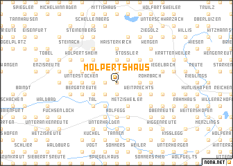 map of Molpertshaus