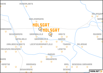 map of Molsgat