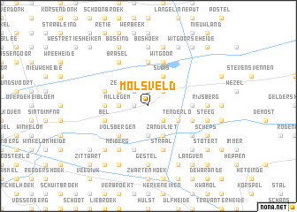 map of Molsveld