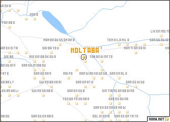 map of Moltaba