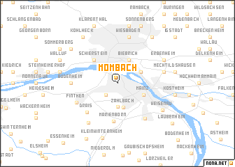 map of Mombach