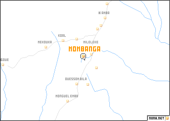 map of Mombanga