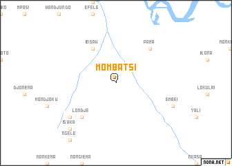 map of Mombatsi