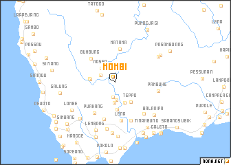 map of Mombi