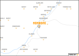 map of Momboré