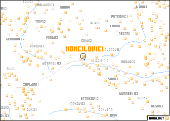 map of Momčilovići