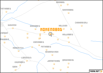 map of Mo\