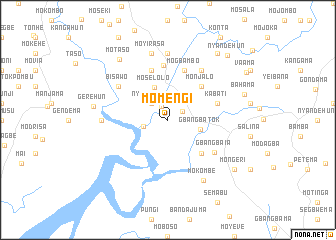 map of Momengi