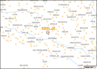 map of Momlje