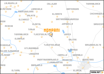 map of Mompaní