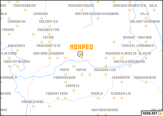 map of Mompeo
