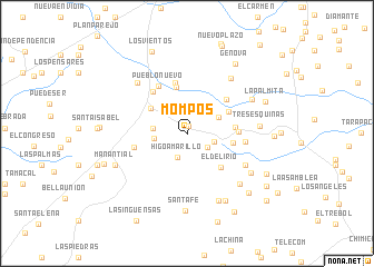 map of Mompós
