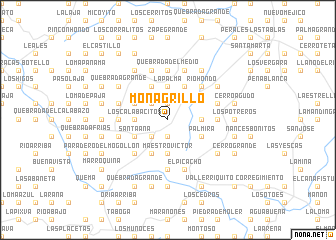 map of Monagrillo