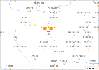 map of Mônbin