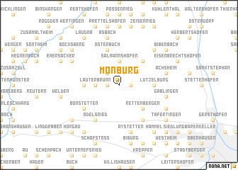 map of Monburg