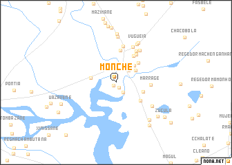 map of Monché