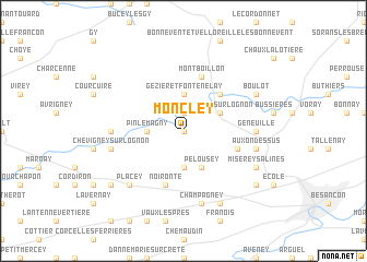 map of Moncley