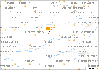 map of Moncy