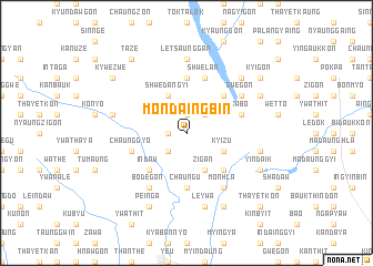 map of Mondaingbin