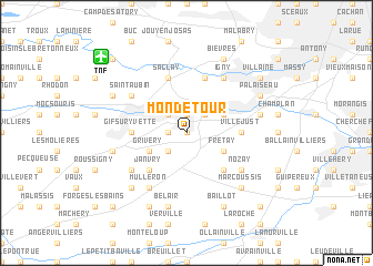 map of Mondétour