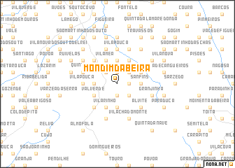 map of Mondim da Beira