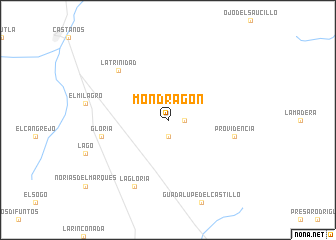 map of Mondragón