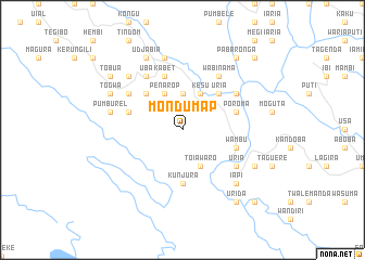 map of Mondumap
