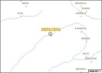 map of Mondzoku