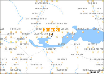 map of Monegro
