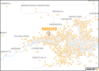 map of Moneiro