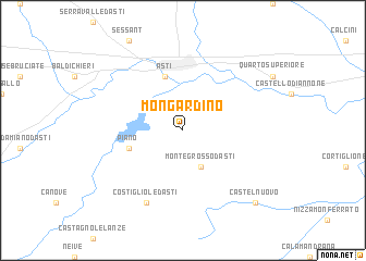 map of Mongardino