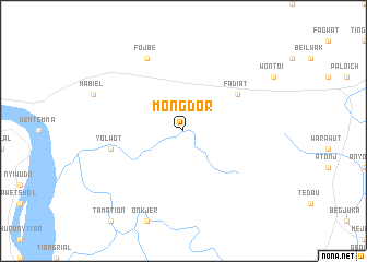 map of Mongdor
