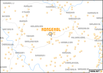 map of Mŏngemal