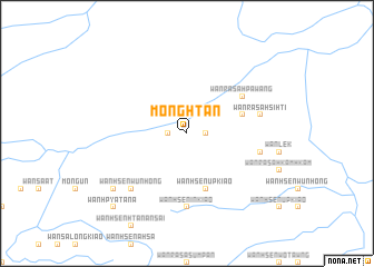 map of Möng Htan