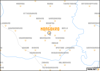 map of Mongokro