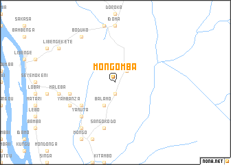 map of Mongomba