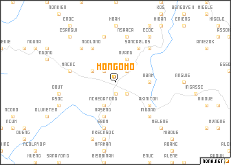 map of Mongomo