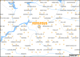 map of Mongrous