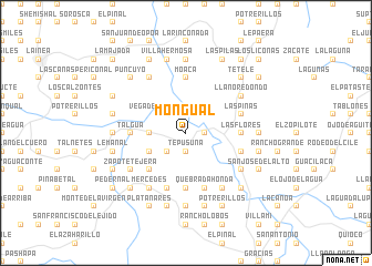 map of Mongual