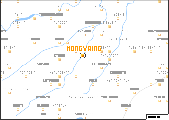 map of Mongyaing