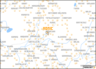 map of Monic