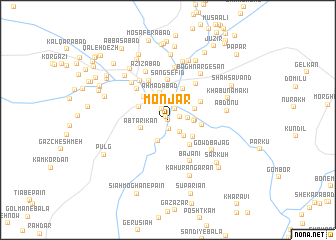 map of Monjar
